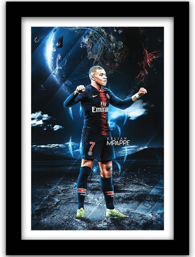 Kylian Mbappe Poster Template
