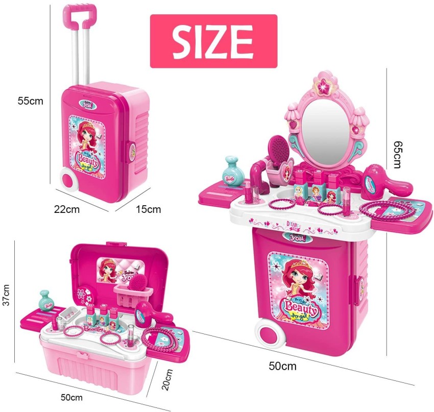 Kids Real Makeup Kit for Little Girls:with Blue Dream Bag - Real, Non  Toxic, Washable Make Up Dress Up Toy - Gift for Toddler Young Children  Pretend Play Set Vanity for Ages 3 4 5 6 7 8 9 10 Years Old : Toys & Games  