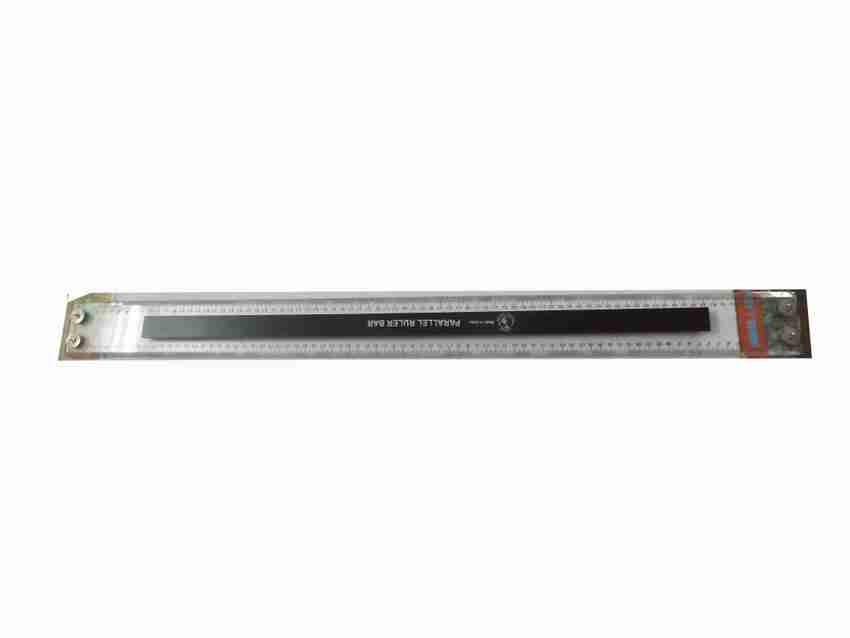 Flipkart Simrah PARALLEL RULER BAR TRANSPARENT 800 X 75 X 6