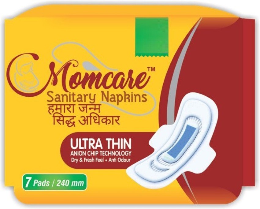 MOMCARE ULTRA THIN DRY COMFORT Sanitary Pad, Buy Women Hygiene products  online in India