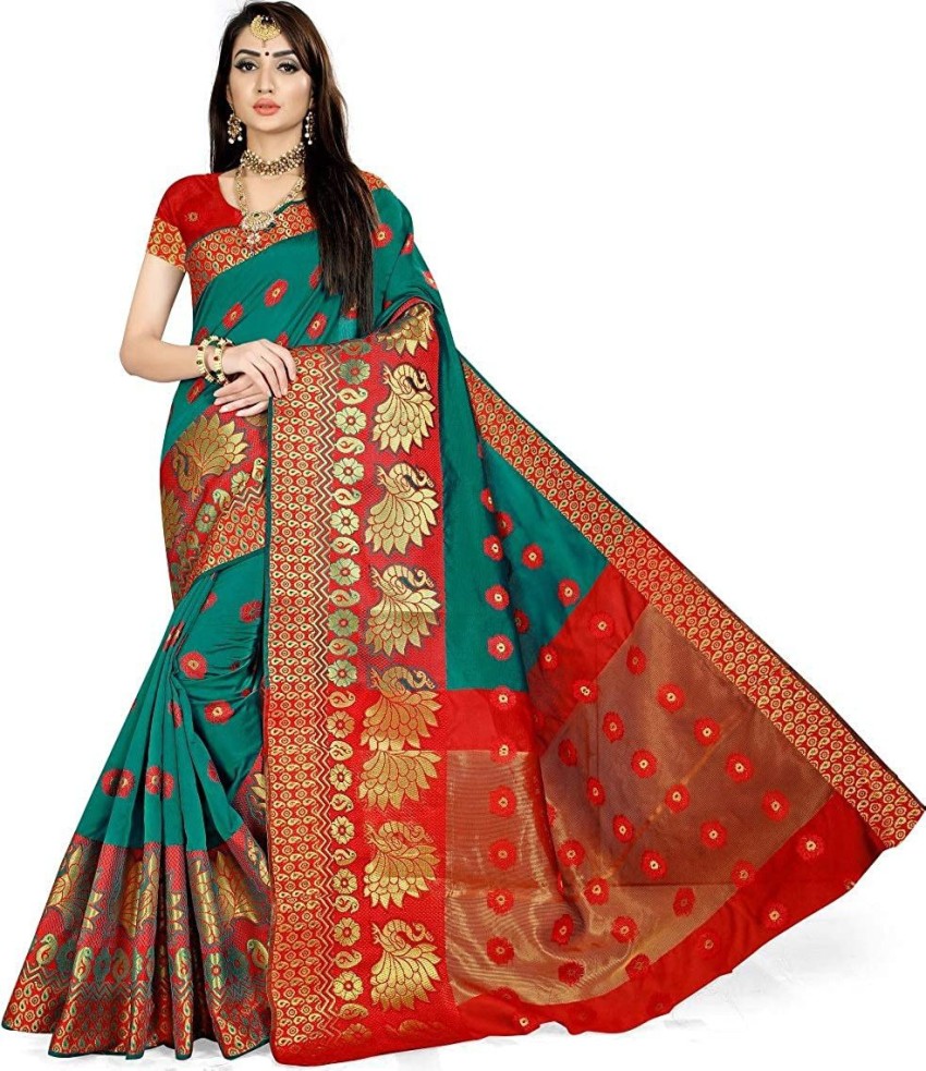 Bankcroft Women's Saree For Women Hot New Release Half Sarees Offer  Designer Saree Under 300 Combo Art Silk 2022-2023 In Latest With Designer  Blouse Beautiful For Women Sadi Offer Sarees Collection Kanchipuram