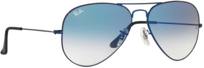 Ray Ban Blue Tinted Aviator Sunglasses S20C5507 @ ₹6898