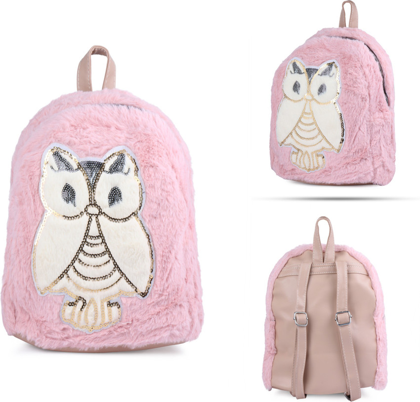 Pink 2025 owl backpack