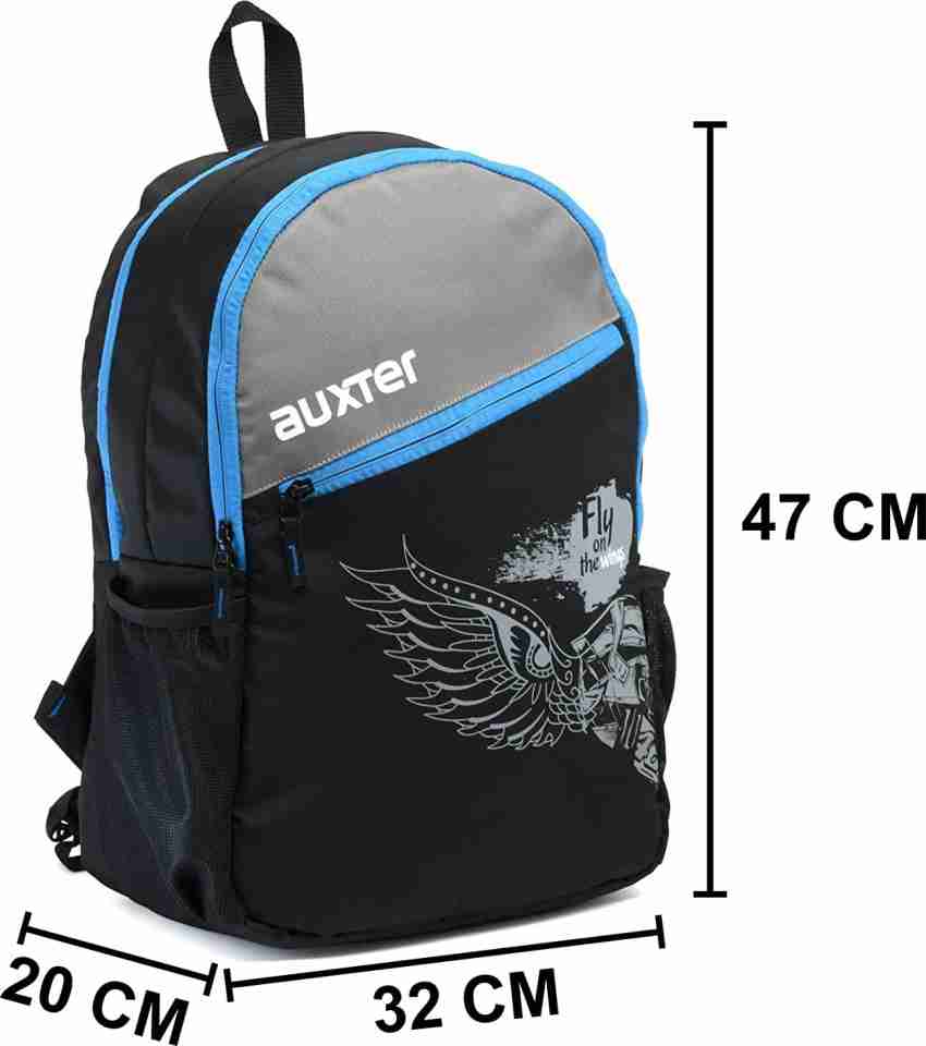 Flipkart Auxter Wings Black GreyCasual Backpack School Bag