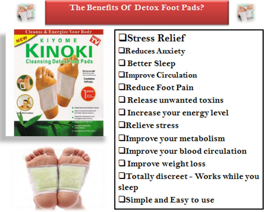 KIYOME KINOKI Foot Patch Cleansing Detox Foot Patches Price in