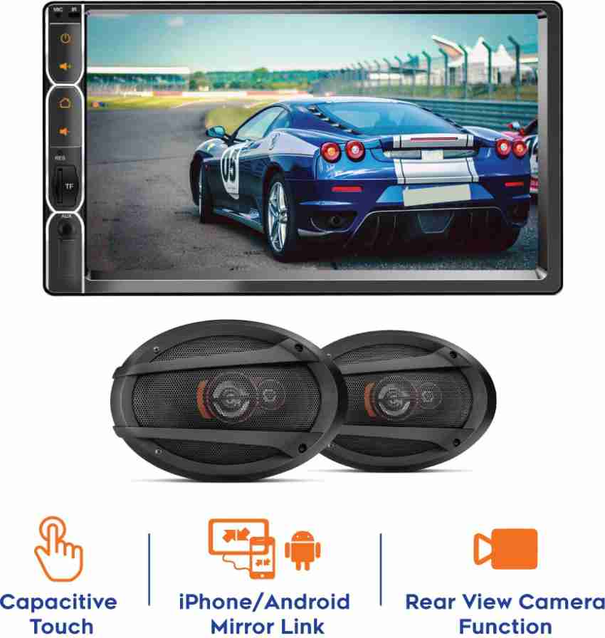 Front camera installation on car, mytvs car double din touch screen stereo  player