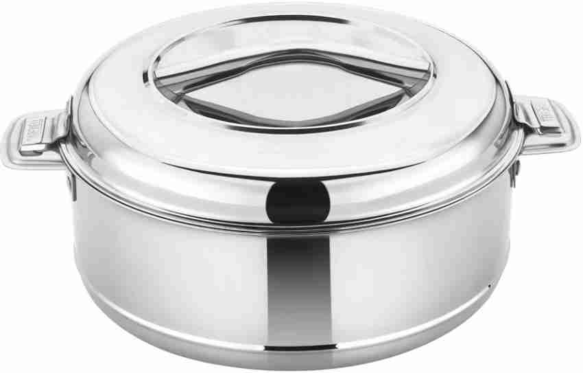 Luxury 3-Piece 1.5L 2L 2.5L Stainless Steel Double Wall Hot Pot Insulated  Casserole Pack Food Warmer Gift Set
