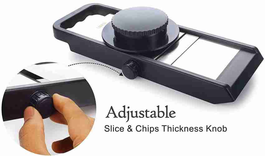 2857 Adjustable Multipurpose Potato / Onion Slicer and Grater