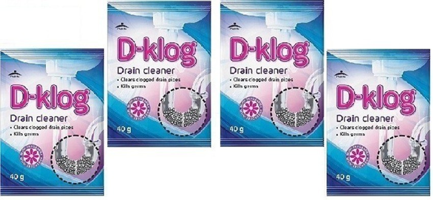 Buy D-klog Kitchen Sink Drain Cleaner Powder - ( 40g X 5N )