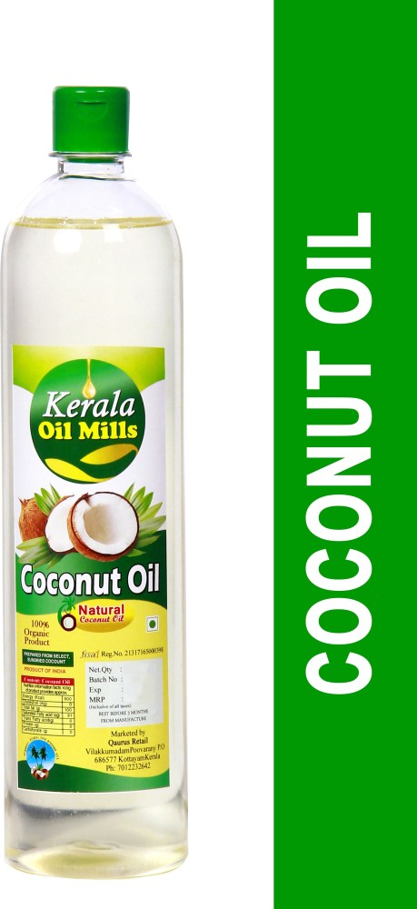 Pure Coconut Oil | 1 Liter | Combo Pack | - The Kerala Store