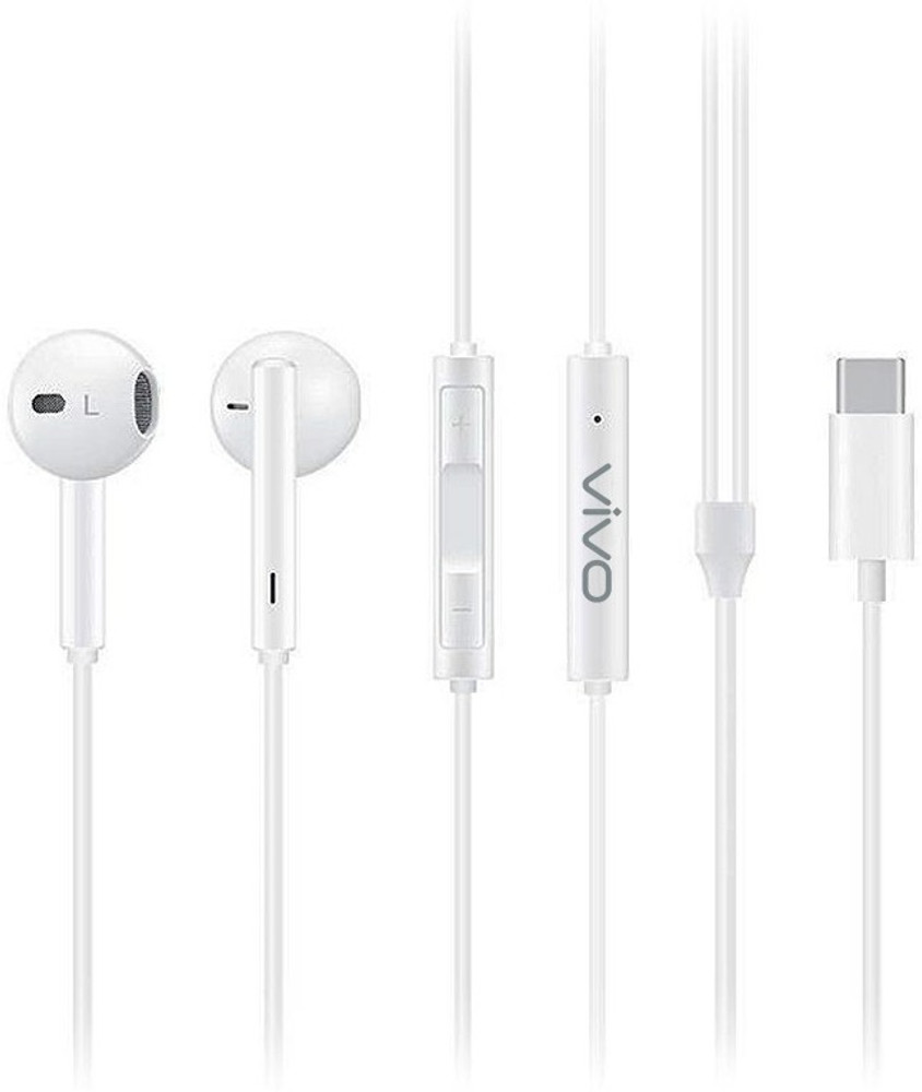vivo White C Type Earph Vi010 Wired Headset Price in India Buy
