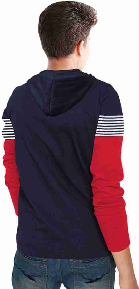 Buy Jus Cubs Boys Cotton Olders Striped T-Shirt - Navy Blue (Pack