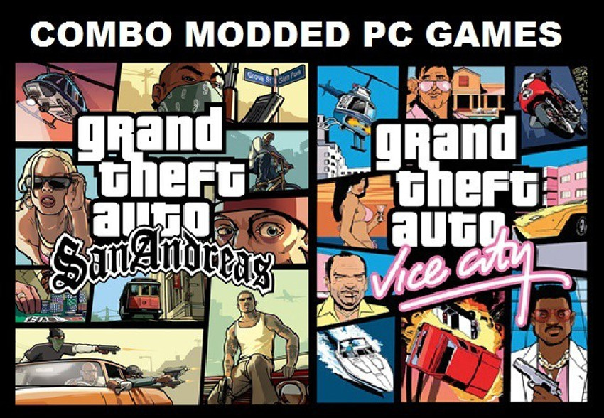 GTA COMBO (Vice City & San Andreas) - (FULL PC GAME) - Offline