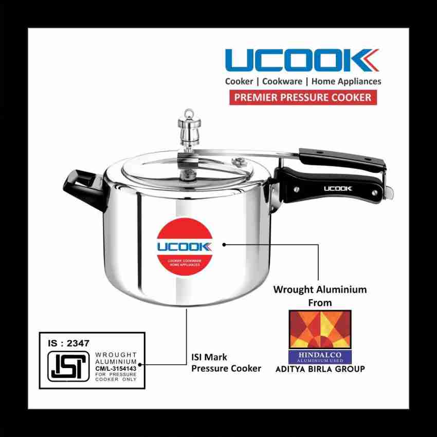 UCOOK Platinum Premier 5 L Pressure Cooker Price in India Buy