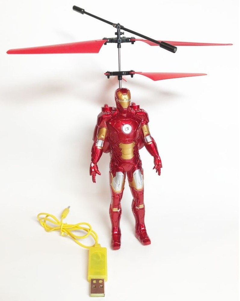 Home X KART Avenger Flying Hero Iron Man with Infrared Controlled