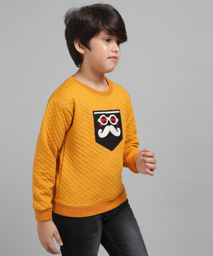 NICK AND JONES Full Sleeve Printed Boys Sweatshirt