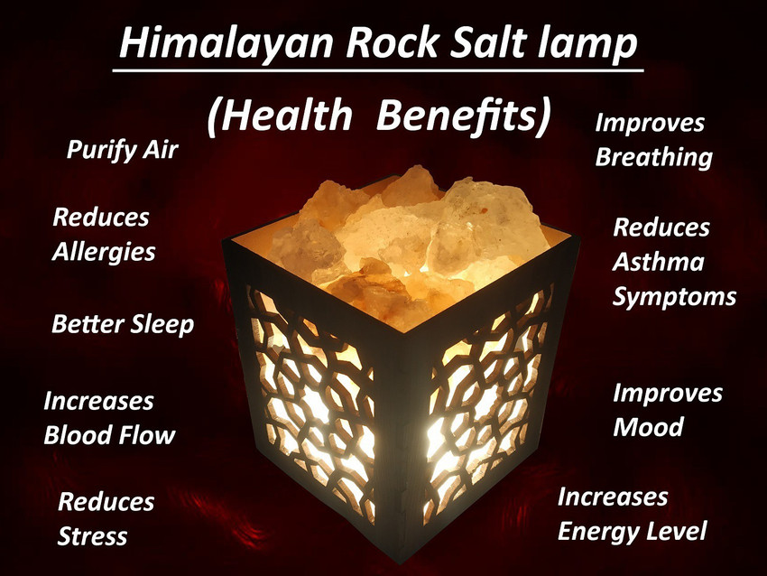 Salt lamp air store purifier