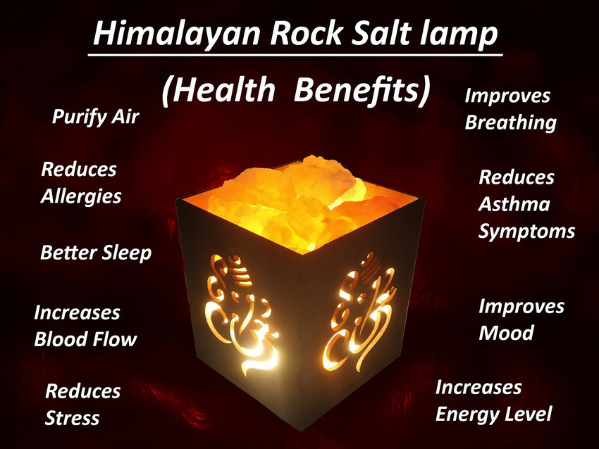 Himalayan salt lamp air purifier best sale