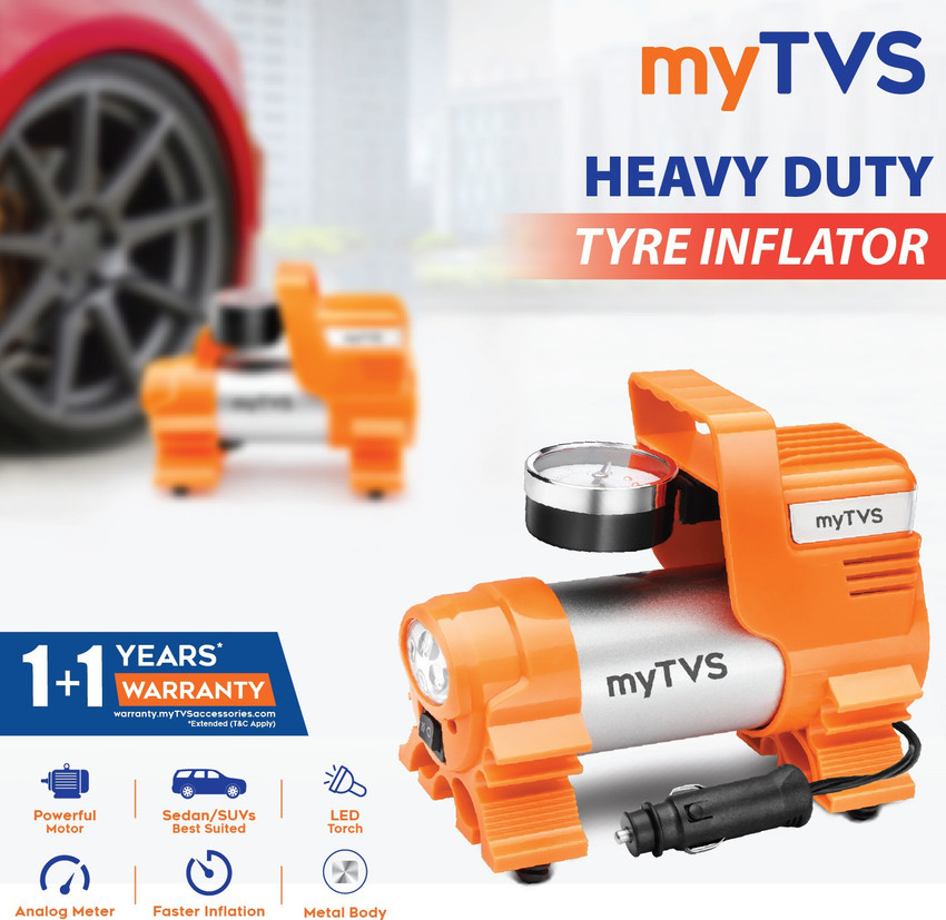 MYTVS 100 psi Tyre Air Pump for Car Bike Price in India Buy