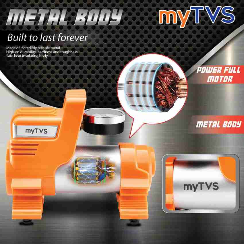 MYTVS 100 psi Tyre Air Pump for Car Bike