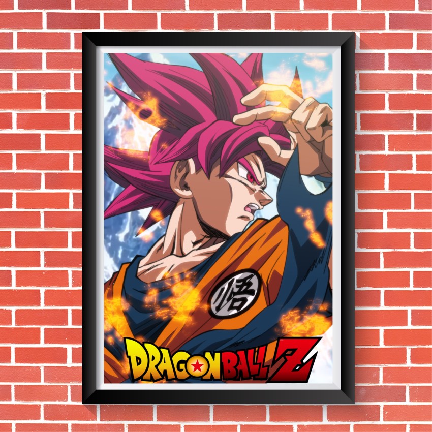 Goku Dragon Ball Z Poster Wall Art for Room and Office