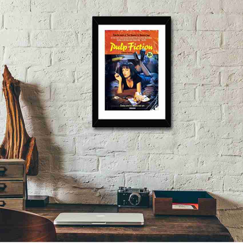 Classic Movie Posters Pulp Fiction Kraft Paper Poster Bar Cafe