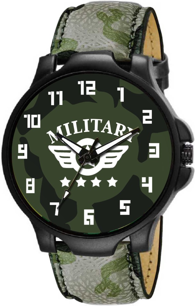 Boys shop military watch