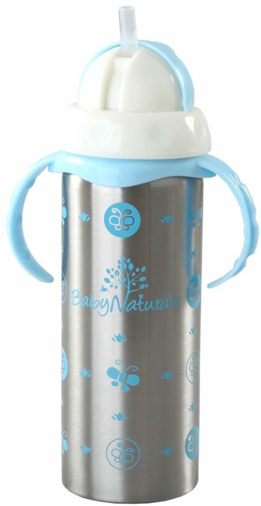 Baby Feeding Bottle 304 Stainless Steel Thermos Handle Nipple