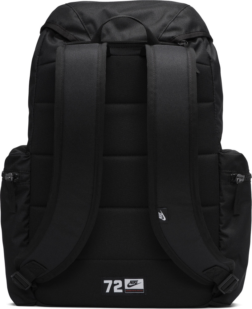 nike black heritage rucksack