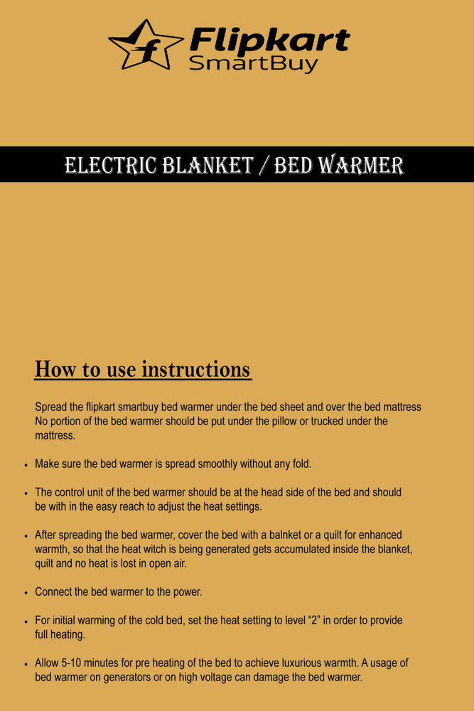 Flipkart SmartBuy Solid Double Electric Blanket for Heavy Winter - Buy  Flipkart SmartBuy Solid Double Electric Blanket for Heavy Winter Online at  Best Price in India | Flipkart.com