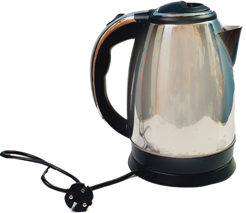 Siya Shine Tea Kettle/Tea and Coffee Maker/Milk Boiler/Water Boiler/Tea  Boiler/Coffee Boiler/Water Heater/Stainless Steel Kettle/Stainless Steel  Electric Cordless Electric Kettle (2 L, Silver), Electric kettle fast boil  1500W Electric Kettle Price in