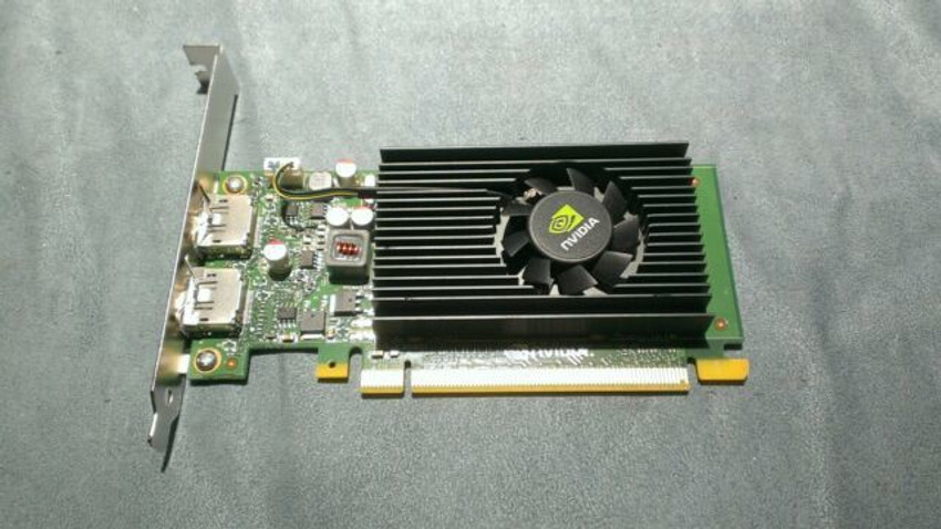 HP nVidia NVIDIA NVS 310 DUAL DISPLAYPORT VIDEO CARD 512 MB DDR3