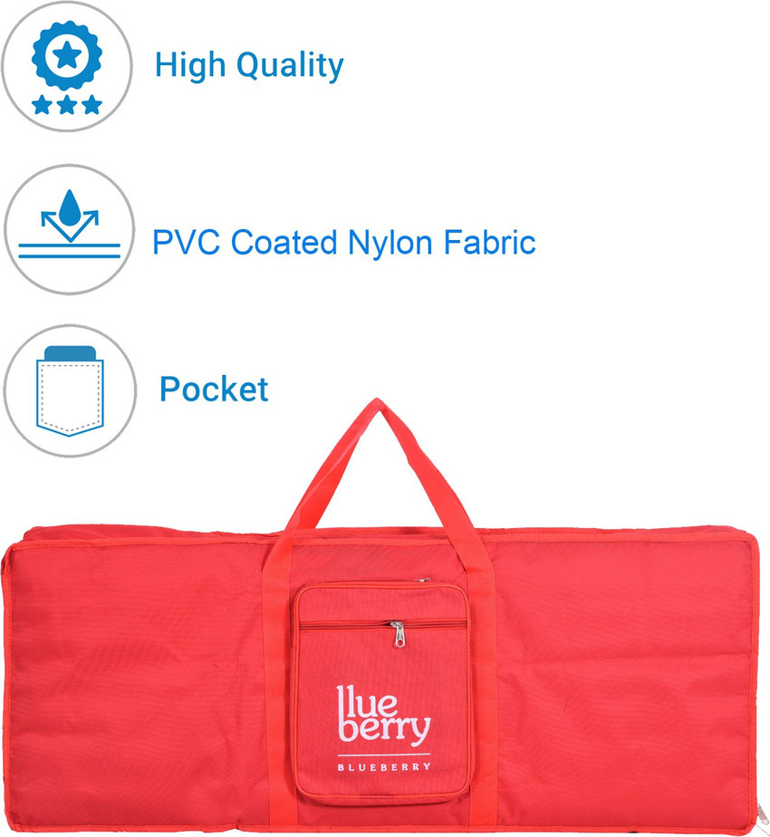 BLUEBERRY Red Cover Bag Suitable For Casio CTK 6300 Digital