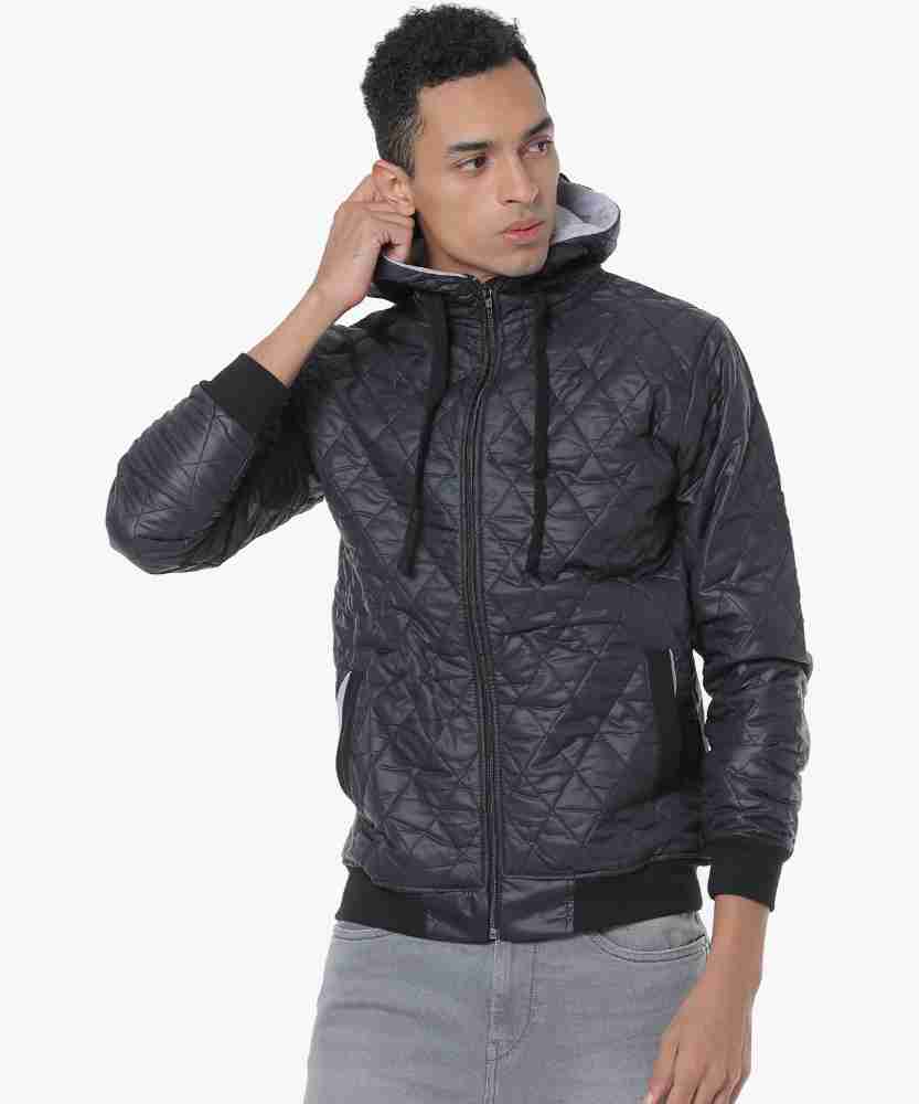 Campus sutra hotsell black quilted jacket