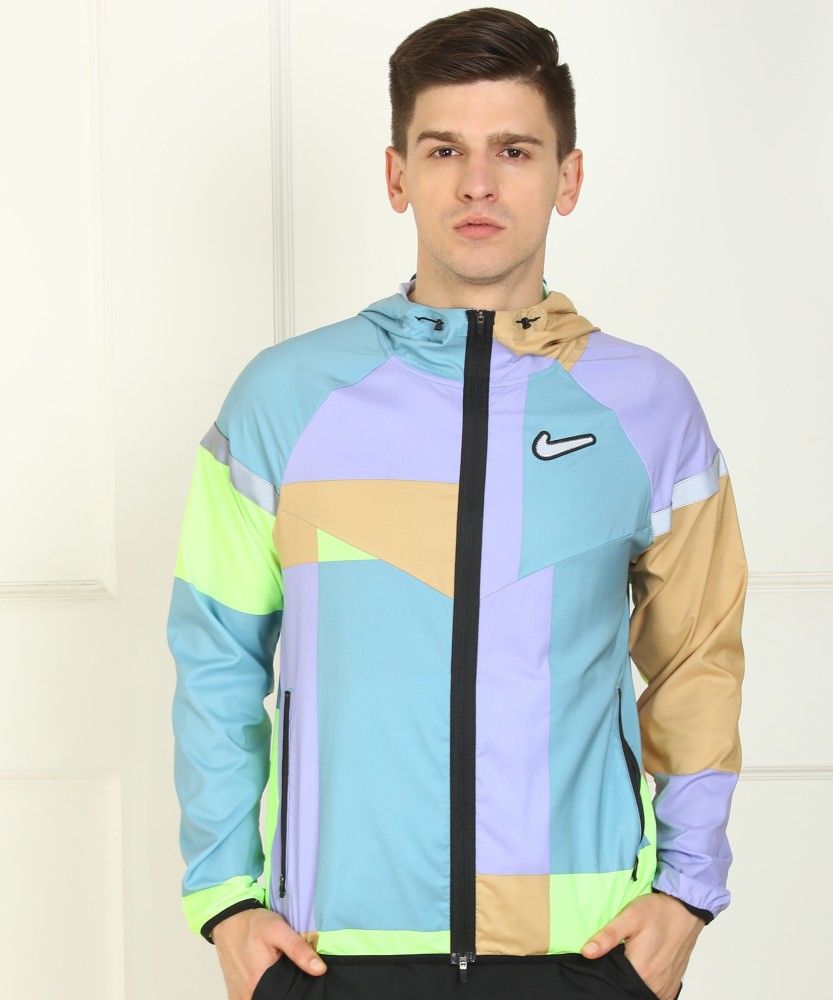 Nike men's windrunner hot sale colorblocked jacket