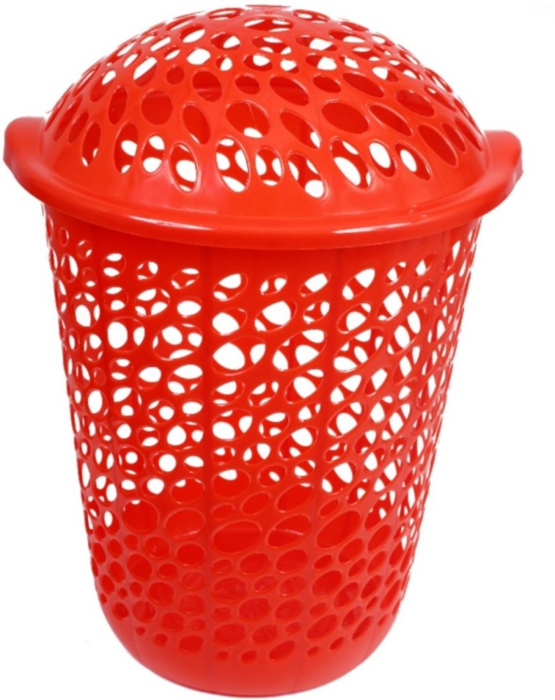 Flipkart SmartBuy 52 L Red Laundry Basket - Buy Flipkart SmartBuy 52 L Red  Laundry Basket Online at Best Price in India