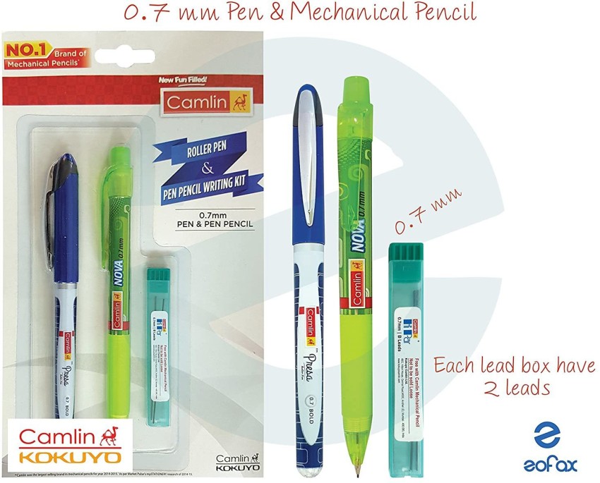 Buy Mechanical Pencils Assorted Pack Of 3 Mechanical Pencils With Eraser  And Leads Assorted Pack Online in India