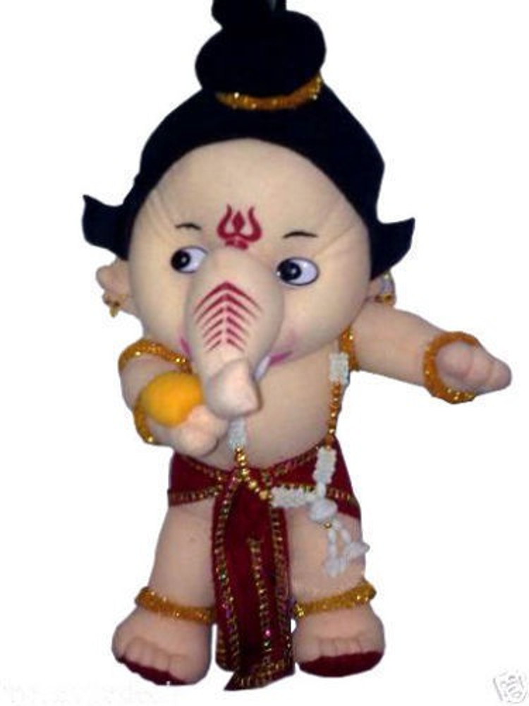Bal ganesh soft toy hotsell