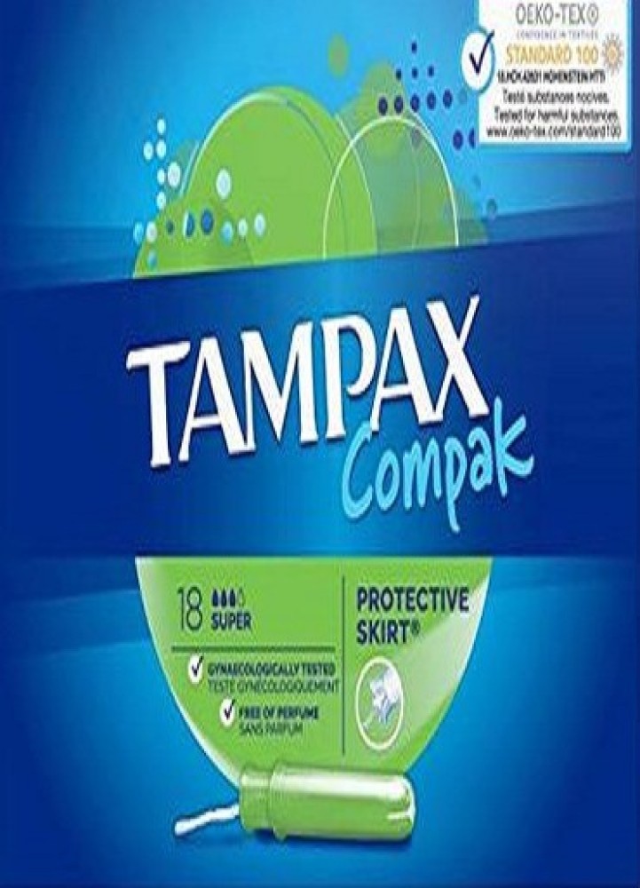 Tampax Compak Lites Applicator Tampons 18 per pack