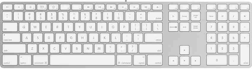 Apple | アップル Apple USB Keyboard テンキー付/A1243(JIS) MB110J/B [MZJ10007][中古] [  周辺機器] | お宝発掘市,Mac Junk,Mac周辺機器 | パソコンショップ ドーム