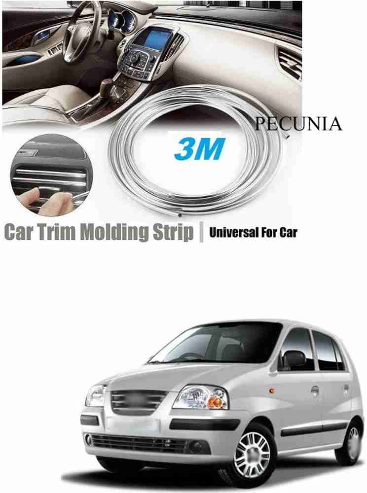 PROEDITION Chrome Sticky Car Door Edge Scratch Guard Trim Cover U