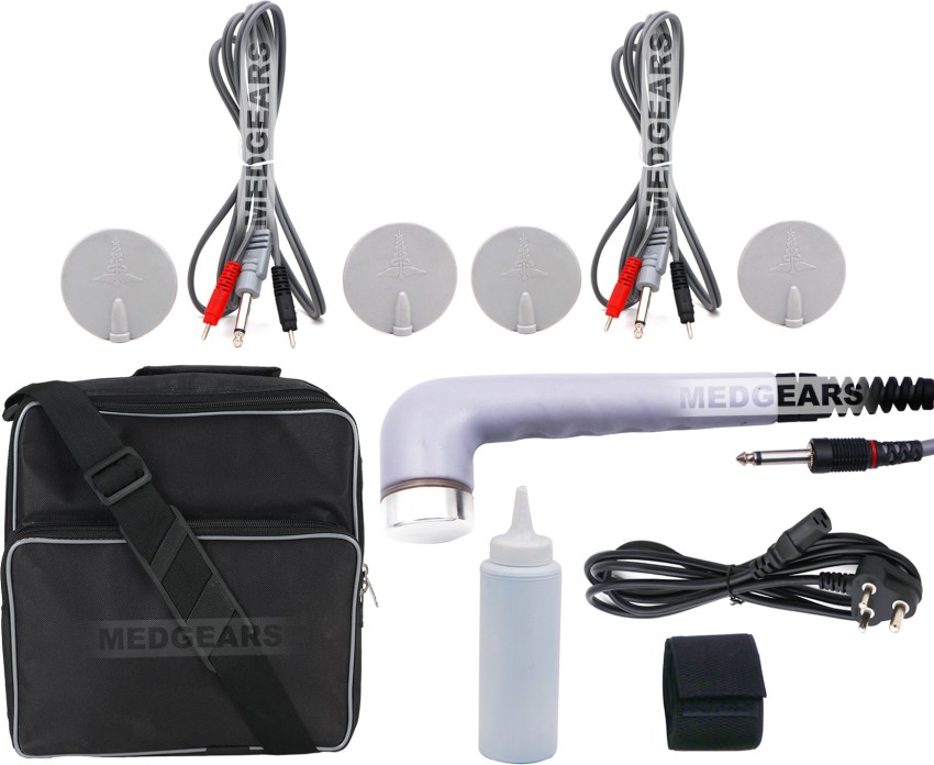 MEDGEARS Physiotherapy Machine Combination Electro Therapy Ultrasonic With  Tens for All Pain Relief With One Year warranty Physiotherapy equipment  Electrotherapy Device Price in India - Buy MEDGEARS Physiotherapy Machine  Combination Electro Therapy
