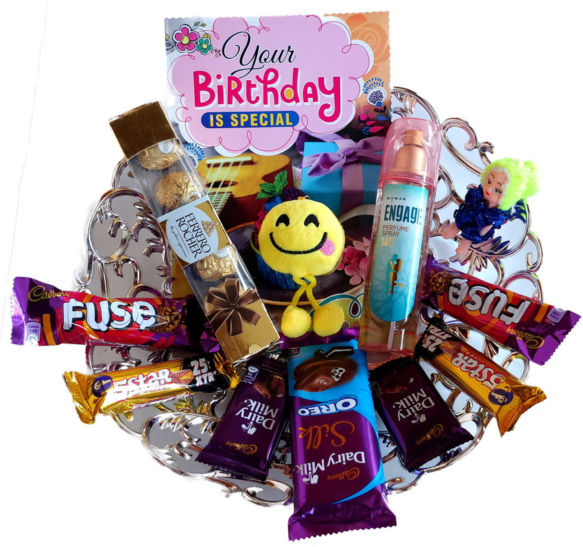 FERRERO ROCHER Special Birthday Gift Hamper For Females Multi