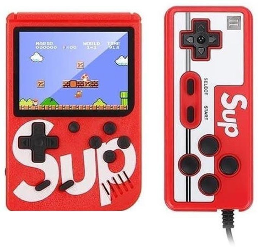 SUP X Game Box 400 in One Handheld Game Console With Remote Controller 2  Player ( Multi Color ) at Rs 340, Game Console in New Delhi
