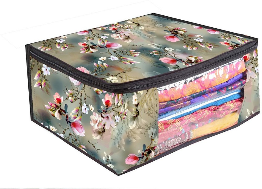 Klivory Plastic Cosmetic Storage Box With Small Drawer Multi