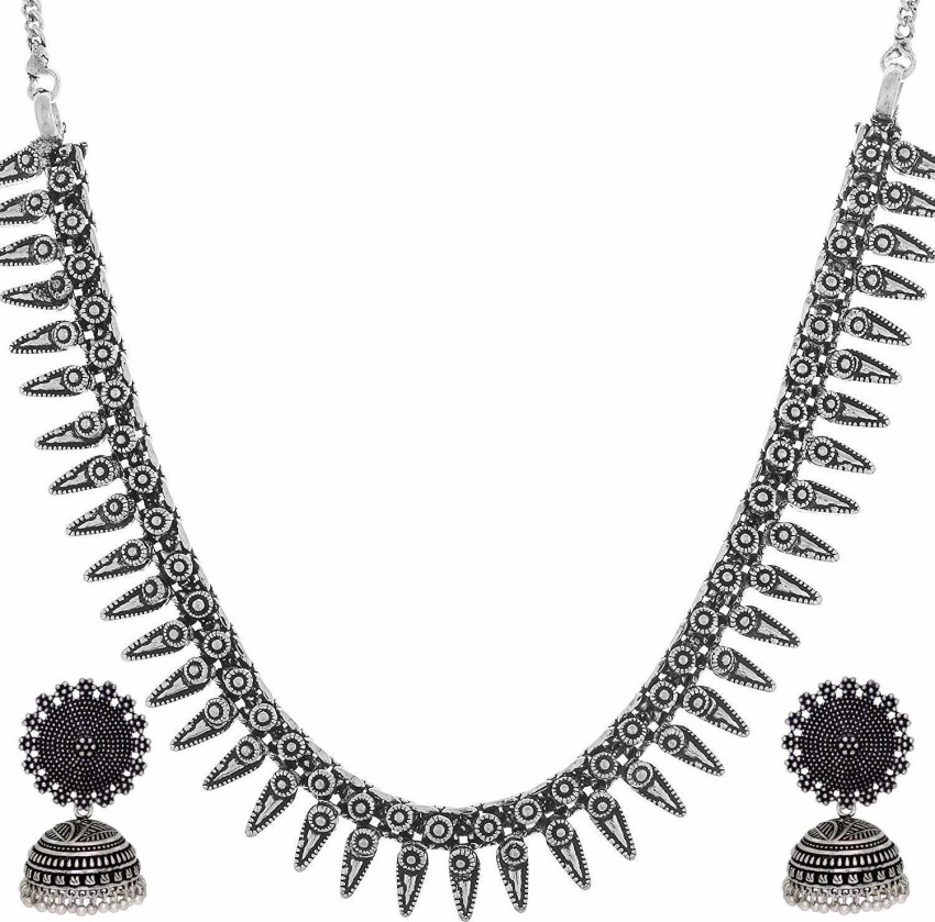 Flipkart black clearance metal jewellery