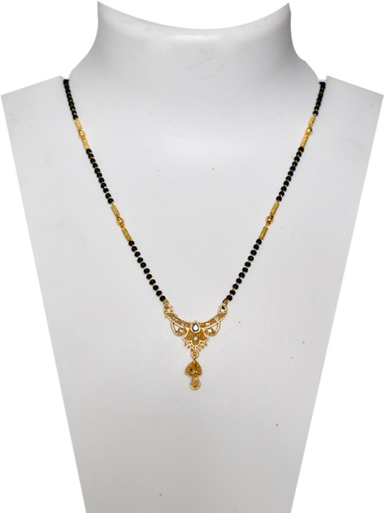 SumanAnk new short small patti padent mangalsutra Alloy