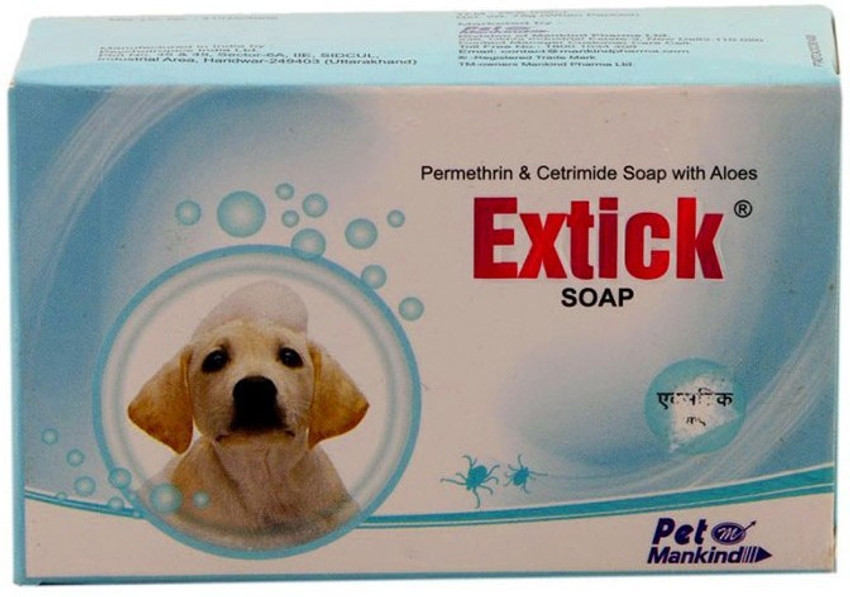 Extick 75 gm Soap For Dogs Cats Pet Spa Kit Price in India Buy Extick 75 gm Soap For Dogs Cats Pet Spa Kit online at Flipkart