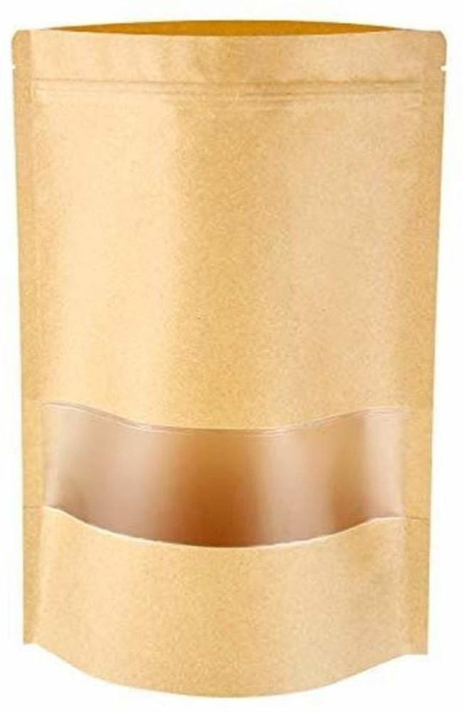 Ziplock shop paper pouch
