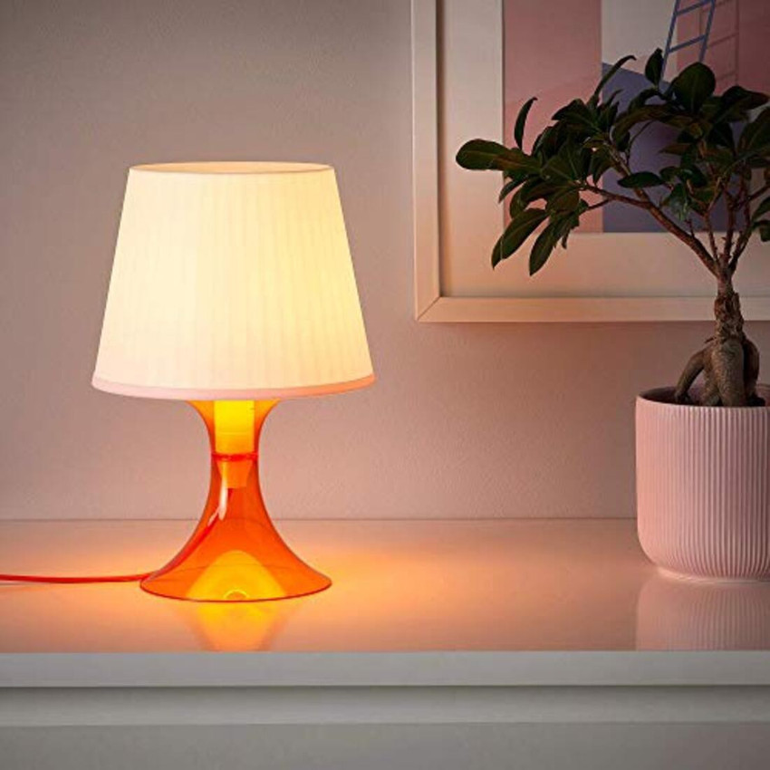 Orange desk clearance lamp ikea